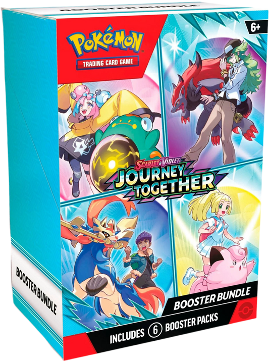 Pokémon TCG: Scarlet and Violet -
Journey Together - Booster Bundle