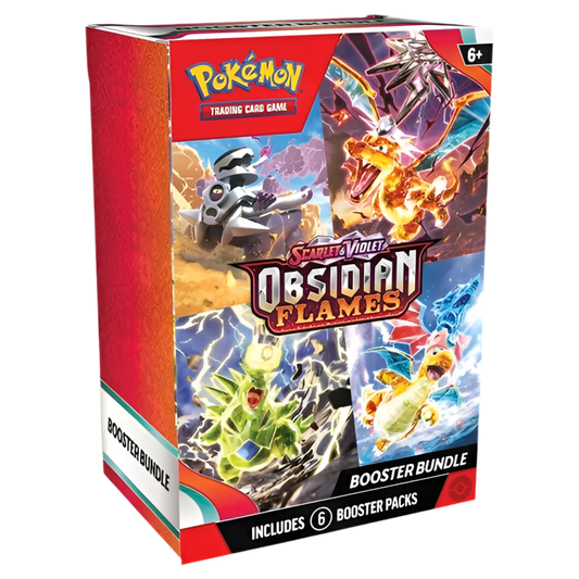 Pokémon TCG: Scarlet and Violet -
Obsidian Flame - Booster Bundle