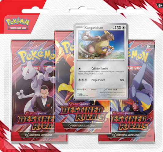 Pokémon S&V Destined Rivals 10.3 Pack Blister