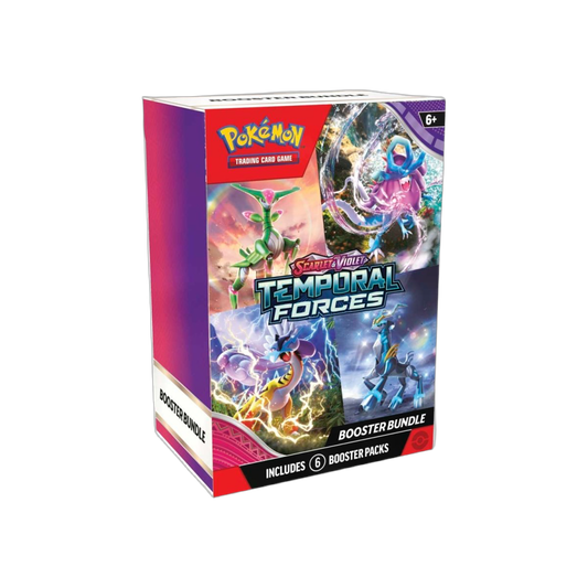 Pokémon TCG: Scarlet and Violet -
Temporal Forces - Booster Bundle