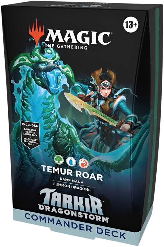 Magic: The Gathering Tarkir: Dragonstorm Commander Deck - Temur Roar